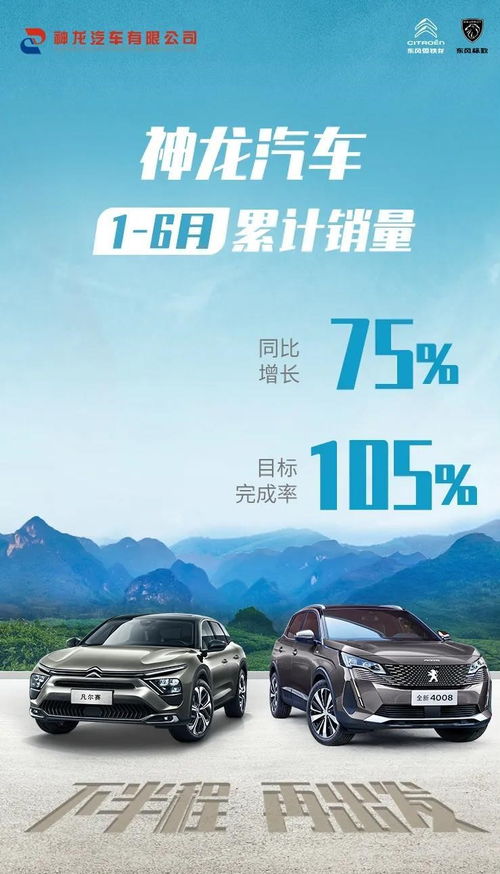 神龍汽車上半年銷量破四萬輛，同比增長75%背后的崛起之路